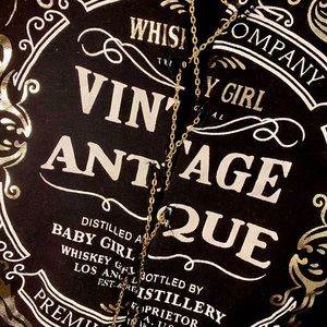 Vintage Antique Crop-Top